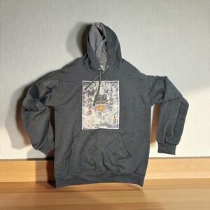 Avenged Sevenfold Black Reign Pullover Hoodie Gray Graphic‎ Print Medium